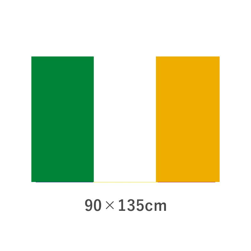 アイルランド エクスラン外国旗(90×135cm)　TNA-004-3