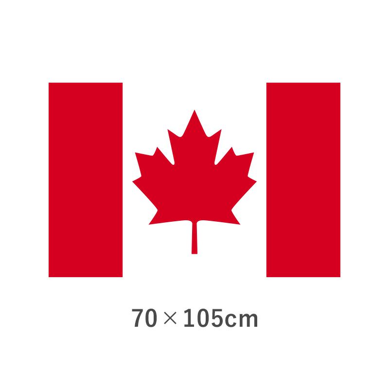 カナダ エクスラン外国旗(70×105cm) TNA-042-5