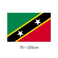 セントクリストファー・ネイビス エクスラン外国旗(70×105cm) 【TNA