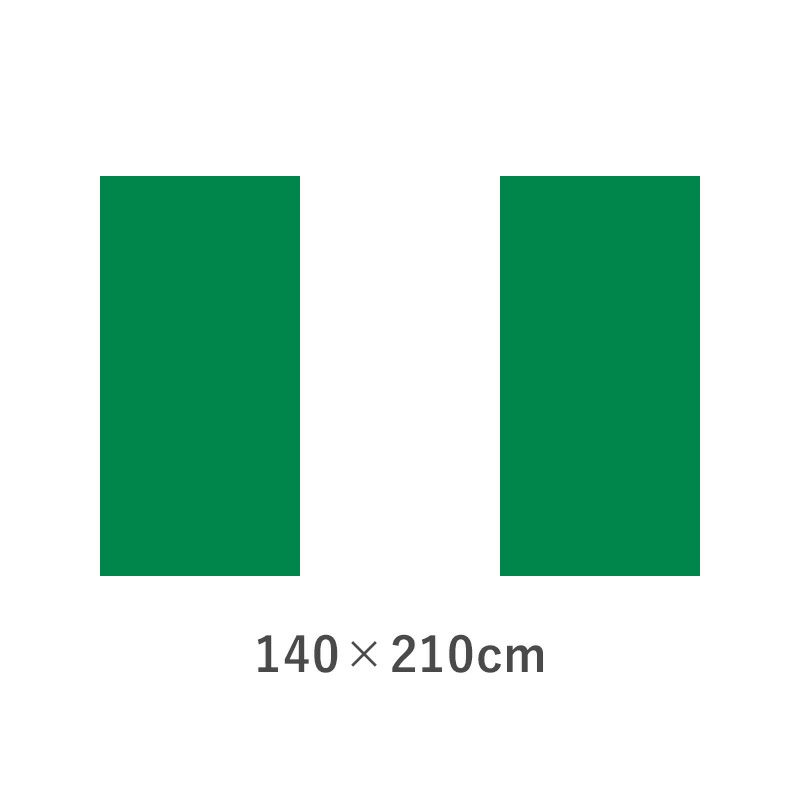 ナイジェリア エクスラン外国旗(140×210cm)　TNA-117-6