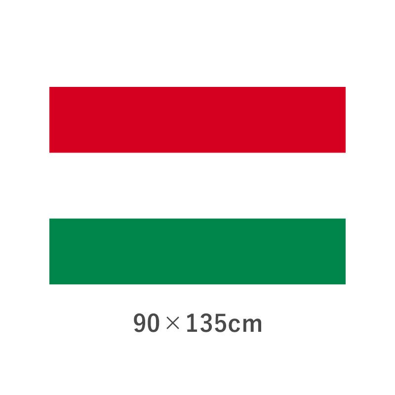 ハンガリー エクスラン外国旗(90×135cm)　TNA-127-3