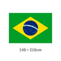 ブラジル エクスラン外国旗(140×210cm)　TNA-145-6