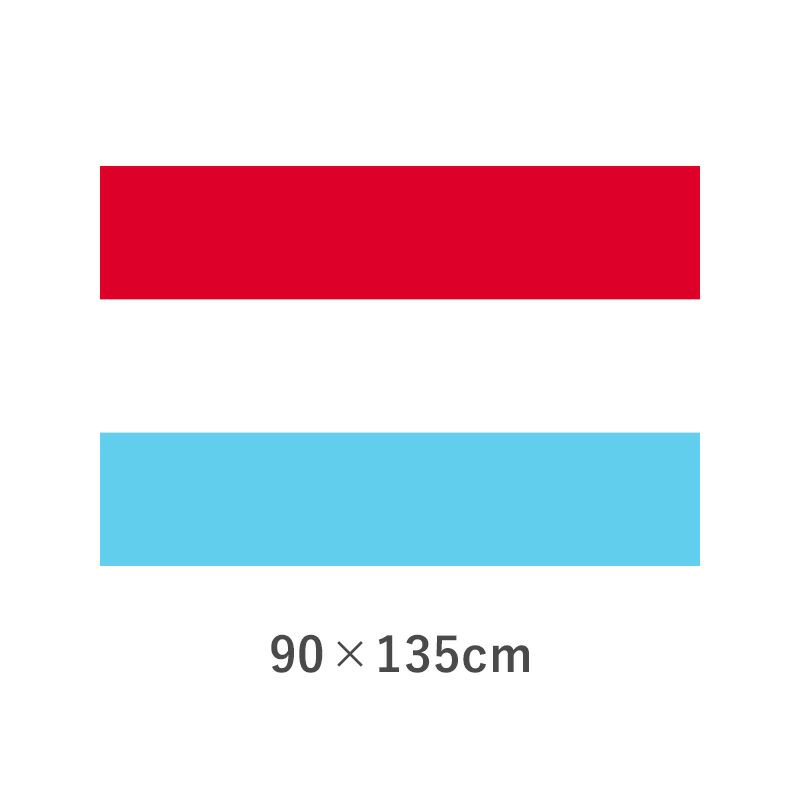 ルクセンブルグ エクスラン外国旗(90×135cm)　TNA-193-3