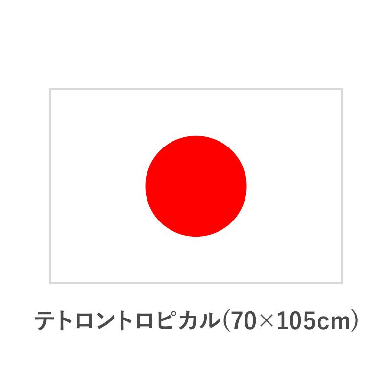 国旗　テトロントロピカル(70×105cm) TNA-KOKKI-450