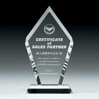 デリシャスレーザーアート2D表彰楯 VSH-VOS-456-B （220×120mm)