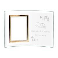 メッセージフォトフレーム　タテ・カーブ(S)