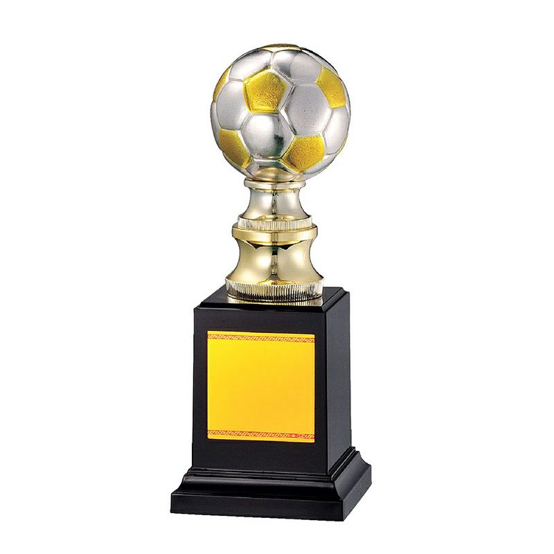サッカーボールトロフィー (190mm) 【GOL-B575-B】 | 優勝カップや楯
