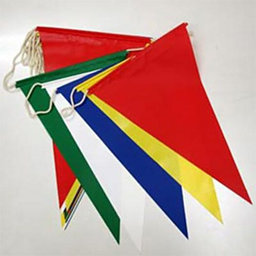 三角連続旗　ターポリン（屋外用）全長8m20cm 