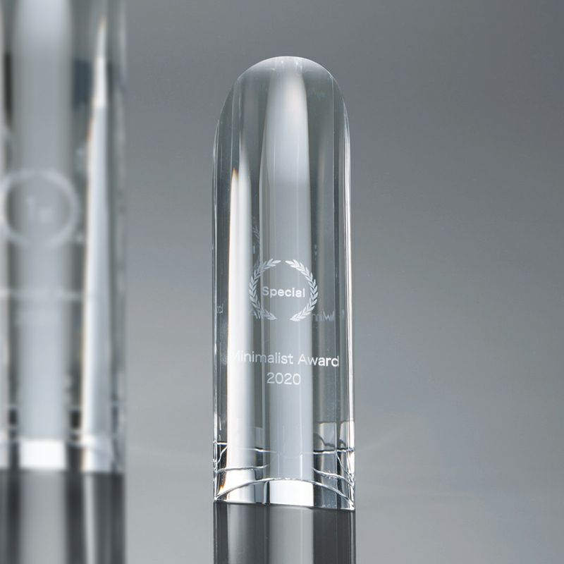 2Dクリスタルトロフィー VSH-VOT.260-C（高さ140mm)