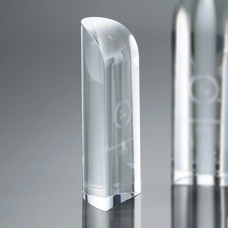 2Dクリスタルトロフィー VSH-VOT.260-B（高さ160mm)