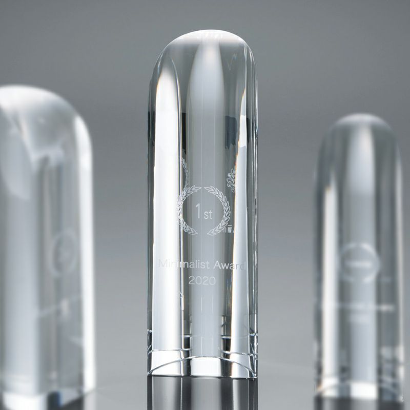 2Dクリスタルトロフィー VSH-VOT.260-A（高さ180mm)