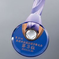 クリスタルSHMブルーメダル (直径70mm) 【WEA-SHM-5】銅