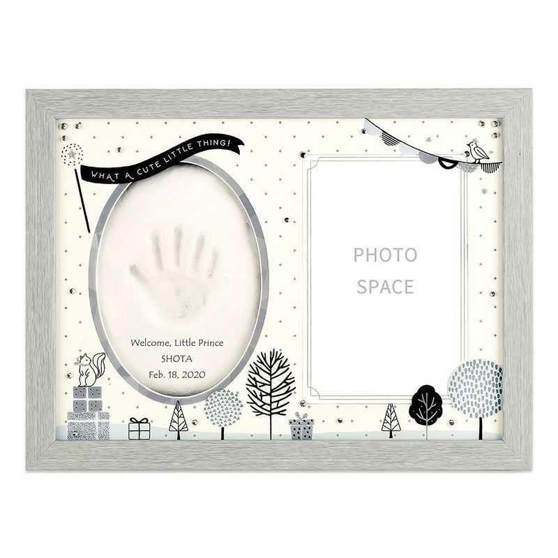 手型ベビー 名入れフォトフレーム 【SG-PFD-HNDSMP】 