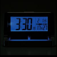 シチズン・ソーラー電波時計（温度・湿度付き） 【GOL-RHY-8RZ128-019】点灯