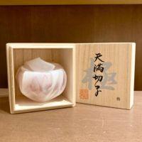 天満切子ぐい呑・丸型「菊花」本クリスタル 【KIRIKO-22】